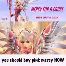 Pink Mercy GIF