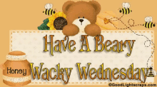 Wednesday Wacky Wednesday GIF - Wednesday Wacky Wednesday Bear GIFs
