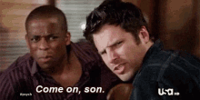 Come On, Son. - Psych GIF - Son Psych Come On GIFs