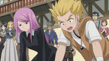 a boy and a girl are standing next to each other