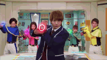 Mashin Sentai Kiramager Roll Call GIF - Mashin Sentai Kiramager Roll Call Kiramager Henshin GIFs