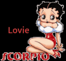 Lovie Is A Scorpio Scorpio GIF - Lovie Is A Scorpio Scorpio Betty Boop GIFs