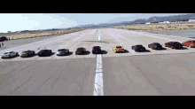 And They'Re Off! GIF - Dragrace Cars Drive GIFs
