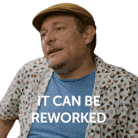It Can Be Reworked James Adomian Sticker - It Can Be Reworked James Adomian Stay Tooned Stickers