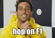 Daniel Ricciardo GIF - Daniel Ricciardo Hop On F1 GIFs
