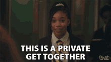 This Is A Private Get Together Go Away GIF