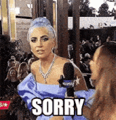 Lady Gaga Sorry GIF - Lady Gaga Sorry Hair GIFs