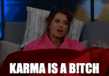 Bbangela Karma Is A Bitch GIF - Bbangela Karma Is A Bitch Karma GIFs