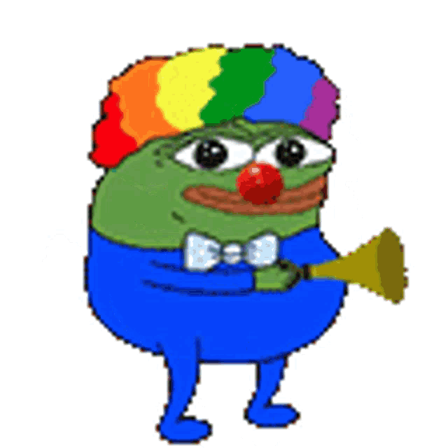 Clown World Pepe The Frog Honkhonk Meme Kekistan Funny Pattern