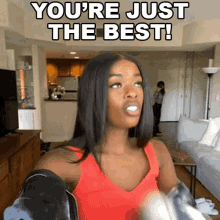 Youre Just The Best Justine Ndiba GIF - Youre Just The Best Justine Ndiba Cameo GIFs