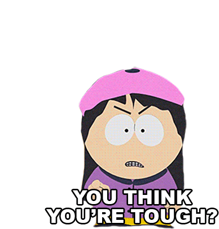 You Think Youre Tough Wendy Testaburger Sticker - You Think Youre Tough Wendy Testaburger Season12ep09 Stickers