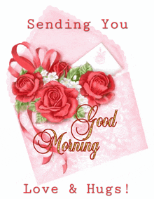 Good Morning Good Morning Images GIF - Good Morning Good Morning Images Envelope Sending Love GIFs