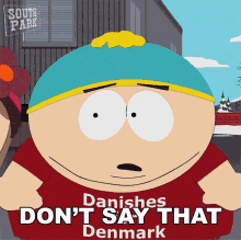 Dont Say That Eric Cartman GIF