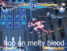 Melty Blood Tsukhime GIF - Melty Blood Tsukhime Fighting Game GIFs
