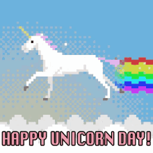 Happy Unicorn Day GIF - Happy Unicorn Day GIFs
