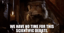 scientific debate