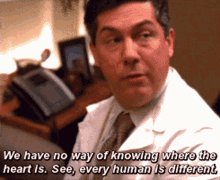 We Have No Way Of Knowing Every Human Is Different GIF - We Have No Way Of Knowing Every Human Is Different Dr Leo Spaceman GIFs