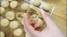 Mocha Macarons With Chocolate Ganache <3 GIF
