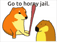 Go To Horny Jail GIF - Go To Horny Jail GIFs