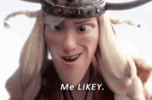 How To Train Your Dragon Me Likey GIF
