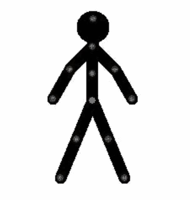 Computer Stick Man GIF - Computer Stick Man Blinking Eyes - Discover &  Share GIFs