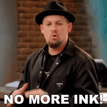 No More Ink Joel Madden GIF