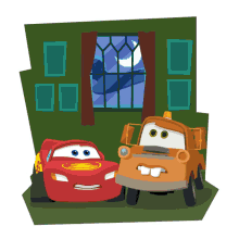 frightened cars