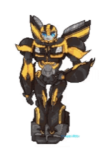 Bumblebee Pixels GIF - Bumblebee Pixels Transformers GIFs