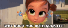 Why Dont You Both Suck It Boss Baby GIF - Why Dont You Both Suck It Boss Baby Family Business GIFs