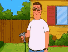 Done GIF - Hank Hill King Of The Hill Water Hose GIFs