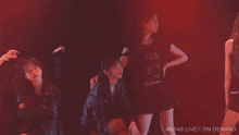 akb48 live on demand is displayed on the screen