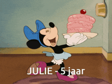 Minnie Mouse For Julie'S 5y Birthday GIF