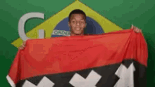 Fan Goal GIF - Fan Goal Brazil Flag GIFs
