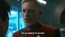 You Do Deserve To Be Here Rayner GIF - You Do Deserve To Be Here Rayner Star Trek Discovery GIFs