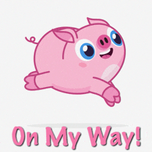 Piggy Omw GIF - Piggy Omw On My Way GIFs
