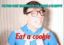 Patton Sanders Eat A Cookie Kids GIF - Patton Sanders Eat A Cookie Kids Daily Smile GIFs