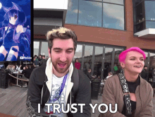 I Trust You Trusting GIF - I Trust You Trusting Vlogging GIFs