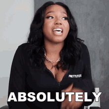 Absolutely Courtney Adanna GIF - Absolutely Courtney Adanna Courtreezy GIFs