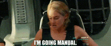 going manual