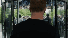 Walking To The Crowd GIF - Billions Billions Gi Fs Damian Lewis GIFs