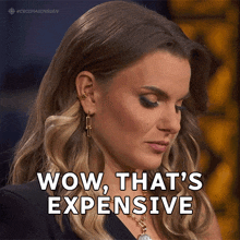 Wow That'S Expensive Michele Romanow GIF - Wow That'S Expensive Michele Romanow Dragons' Den GIFs