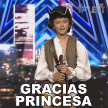 Gracias Princesa Got Talent España GIF - Gracias Princesa Got Talent España Gracias GIFs
