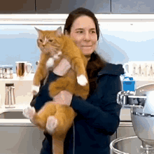 Dancing With Cat Cristine Raquel Rotenberg GIF - Dancing With Cat Cristine Raquel Rotenberg Simply Nailogical GIFs
