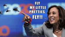 Kamala Flies GIF - Kamala Flies My Pretties GIFs