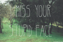 I Miss Your Face GIF