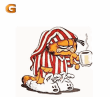 Garfield Sagt Guten Morgen - Guten Morgen GIF - Guten Morgen Garfield Katze GIFs