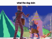 what the dog doin what the dog doing popee the peformer popee kedamono