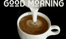 Good Morning Pouring Latte GIF - Good Morning Pouring Latte GIFs
