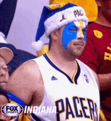 Pacers Holiday Fan GIF - Fox Sports Fox Sports Holiday Gi Fs Pacers Holiday Fan GIFs