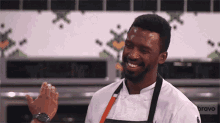 Hugging Top Chef GIF